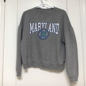 Maryland athletics crew neck
